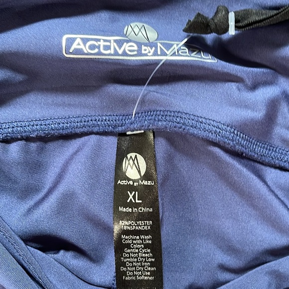 Mazu swimming,, capri leggings navy XL - Picture 3 of 3